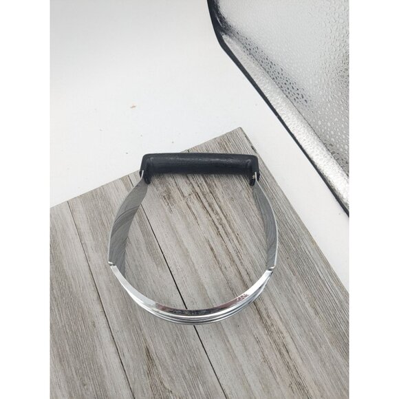 Vintage EKCO Dough Pastry Blender #2 Black Handle Chromium Plated - Picture 2 of 7